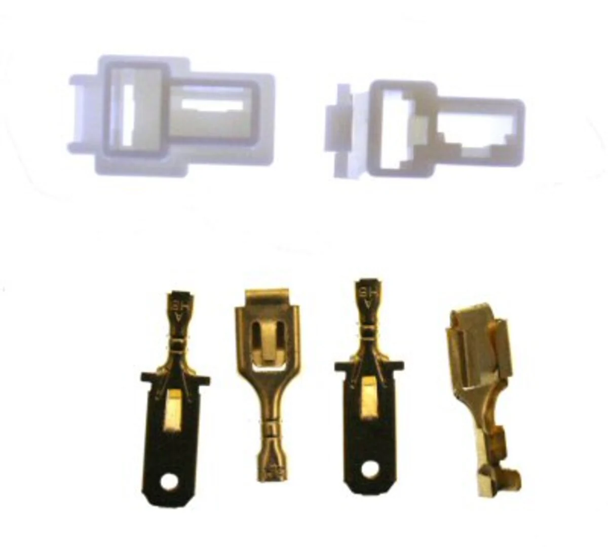 2 Pin Connector Kit - 6.3mm Pin - Image 2