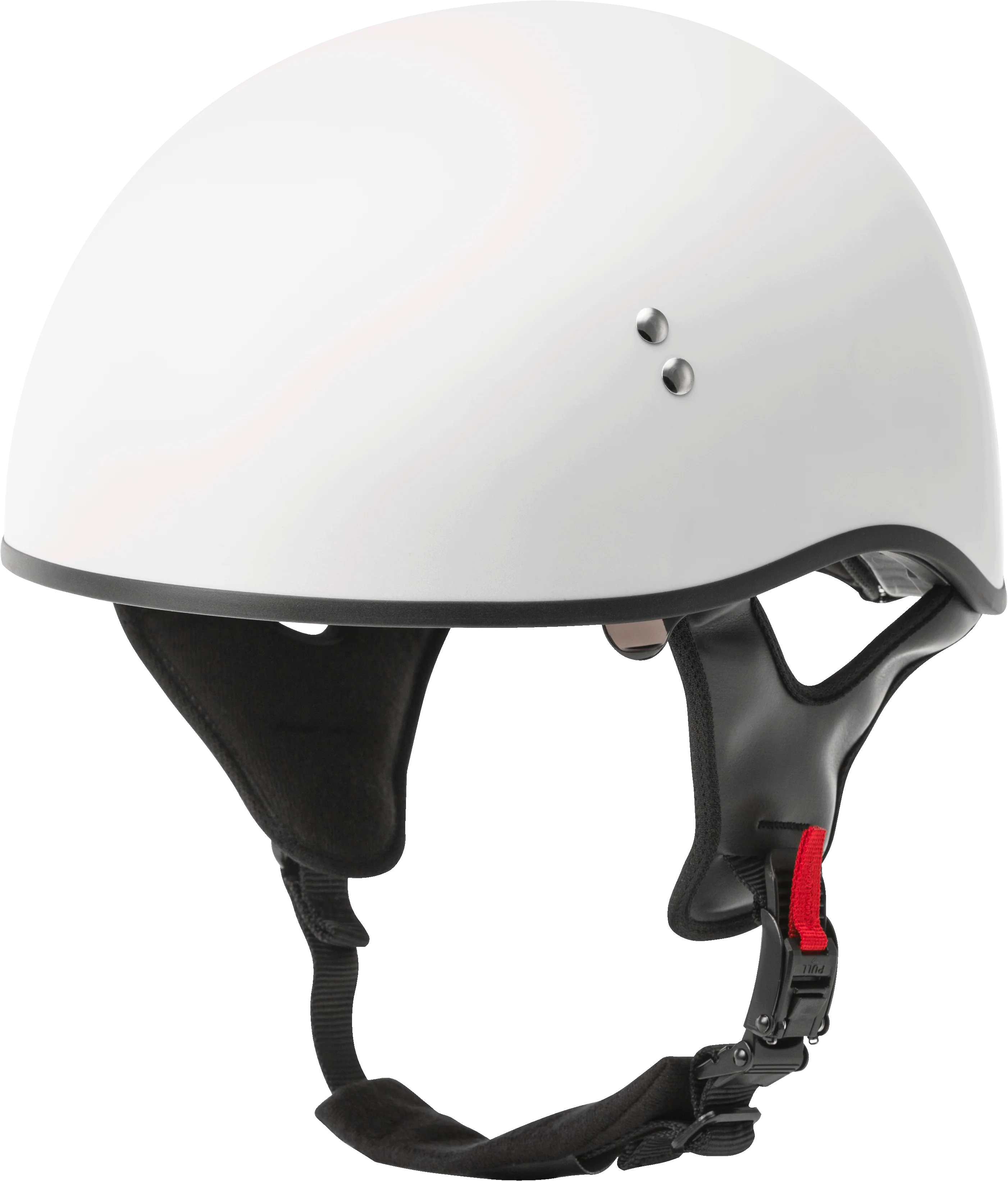 Hh-65 Half Helmet Naked Matte White Xs