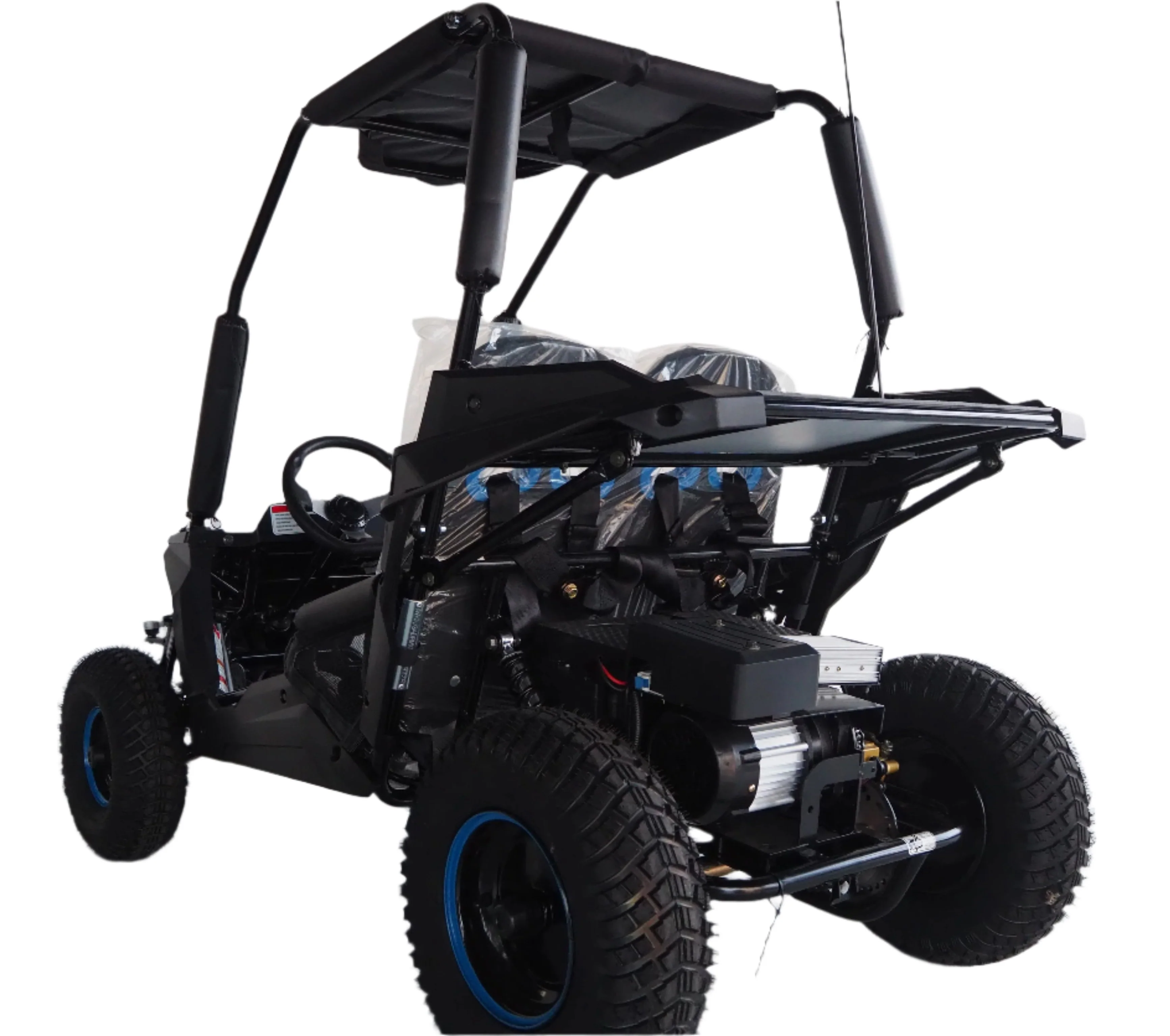 TrailMaster Cheetah i6 Electric Kids Go Kart, 48v 650w, Kids Ages 4-9 - Image 6