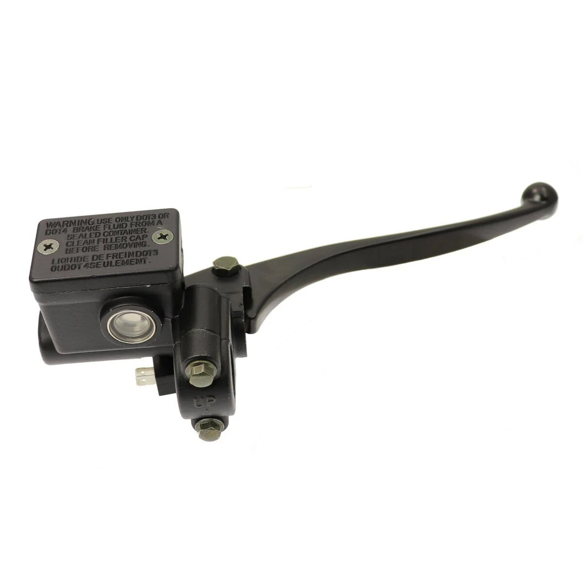 Right Side Master Cylinder Assembly - No Mirror Mount - Image 3