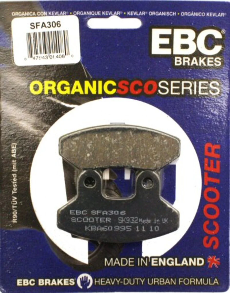 EBC Brakes SFA306 Scooter Brake Pads - Image 3