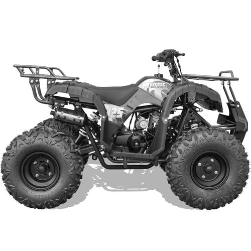 Bull Kids Gas Powered ATV, Electric Start 125cc 4-Stroke, Automatic with Reverse, Ages 12 and up - Image 3