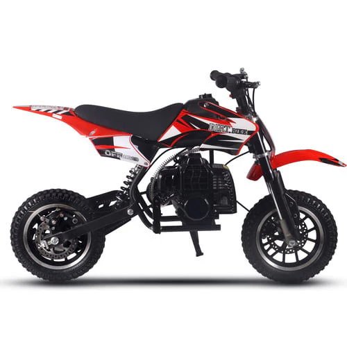 Alien DLX Kids Gas Dirt Bike, 50cc 2-Stroke, Age 6 and up - Image 8