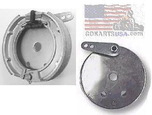 2530 5" Drum Brake Assembly, Go Kart, Mini Bike, Aluminum, 5/8" Bore - Image 3