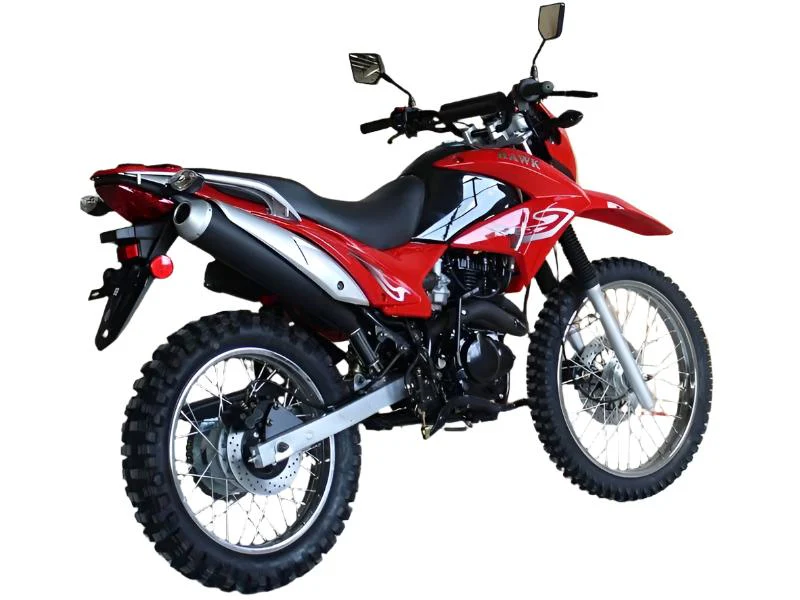 Hawk-X 250cc Dual Sport Dirt Bike, 5-Speed Manual, Electric Start, 21/18 inch Wheels, DOT Approved, Ages 16 and up - Image 9