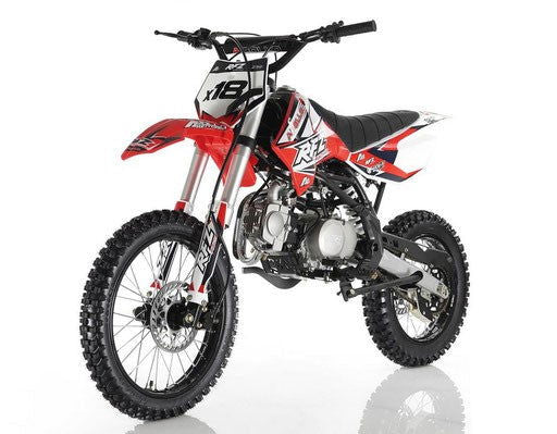 Apollo RFZ 125cc X18 Dirt Bike, 4-Speed Manual, Dual Disc Brakes, 17/14 inch Wheels, Ages 12 and up - Image 3
