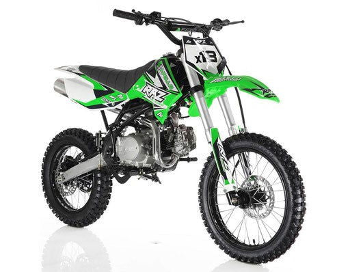 Apollo RFZ 125cc X18 Dirt Bike, 4-Speed Manual, Dual Disc Brakes, 17/14 inch Wheels, Ages 12 and up - Image 5