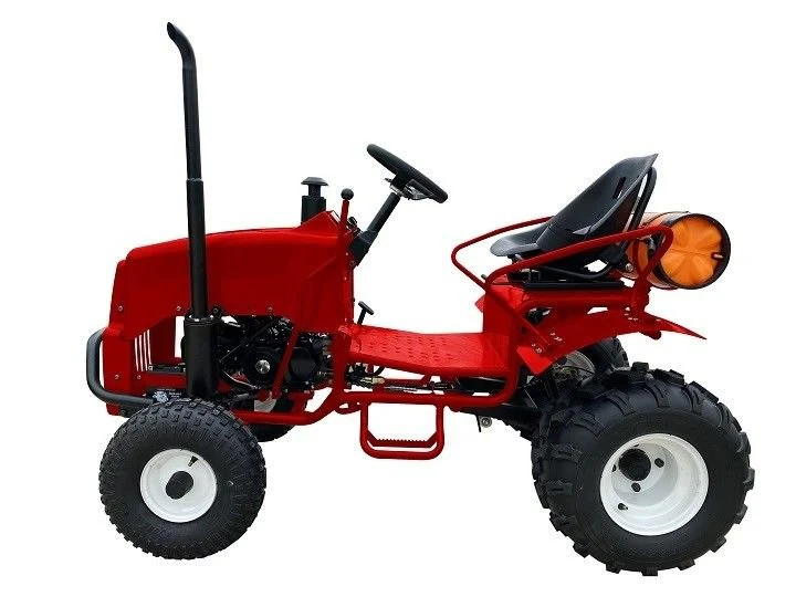 Kids Gas Mini Tractor, 125cc Engine with Electric Start, Automatic with Reverse, Ages 12 and up - Image 5