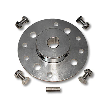 Mini-Hub for Sprocket, 5/8", Bore, 3/16 in. Keyway, with Hardware Kit