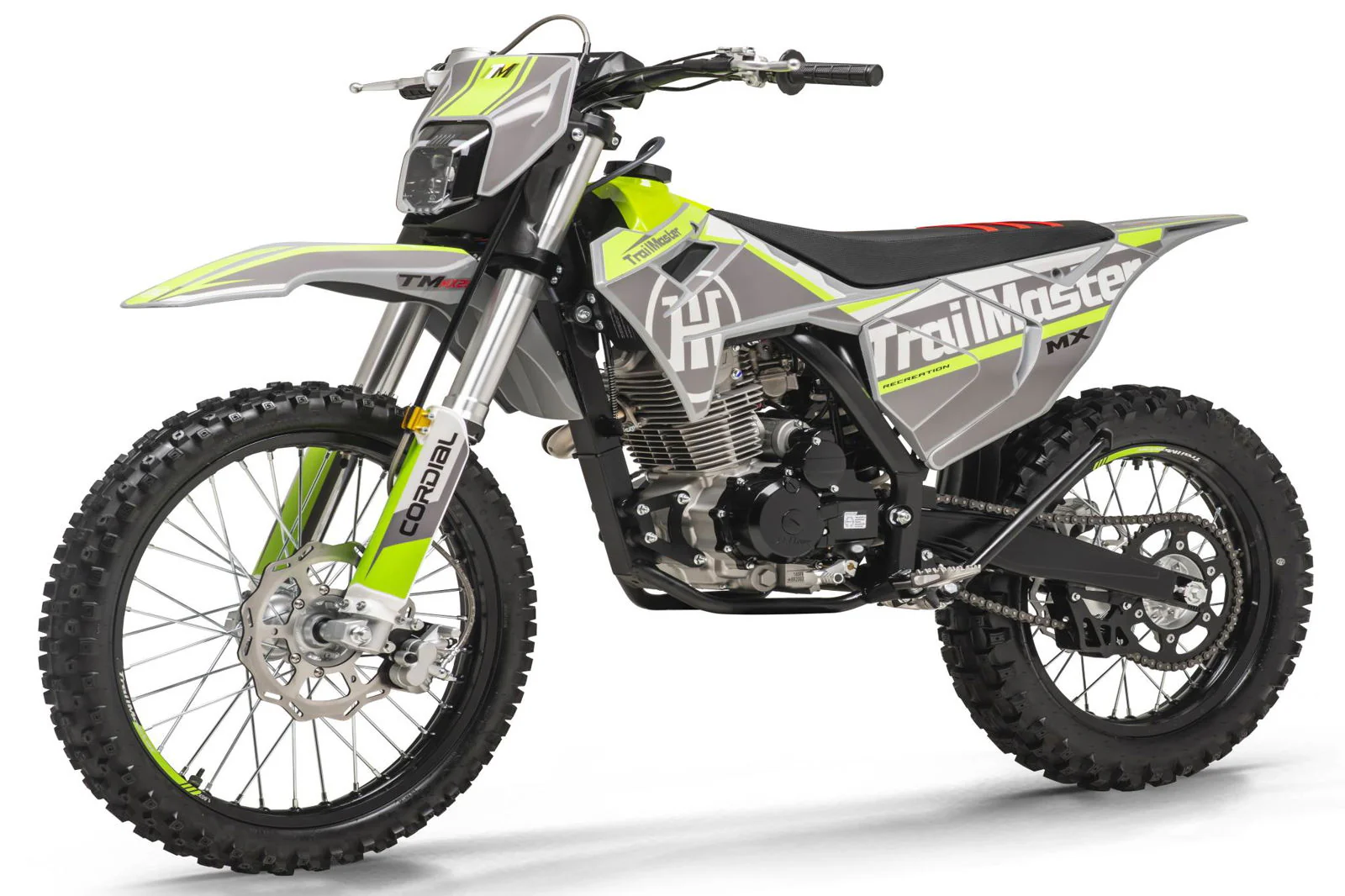 TrailMaster MX250 Dirt Bike, 5-Speed Manual, Electric Start, Dual Disc Brakes, (21/18) Wheels - Image 22