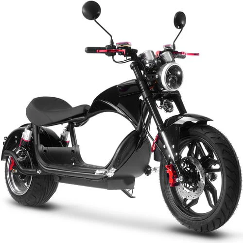 Raven Electric Motorcycle, 60v 2500w Lithium, LED Headlight, Digital Speedometer, Hydraulic Disc Brakes, Full Suspension - Image 12