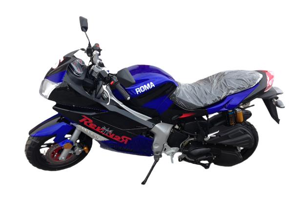 Roma 150 Street Sport Motorcycle, Automatic Shifting, 13-inch Alloy Wheels - Image 14