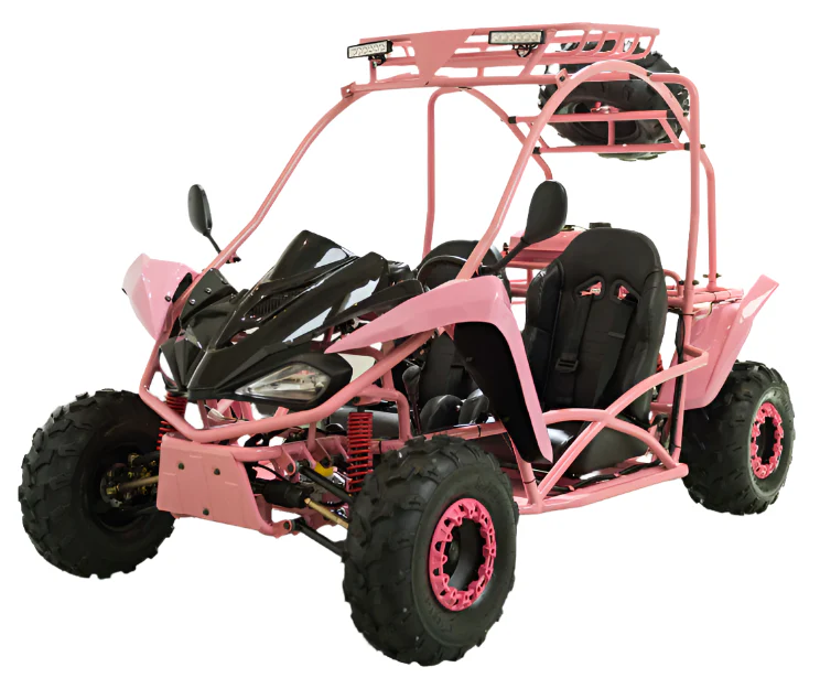 Shark DLX 125cc Mid-Size Kids Go Kart, Electric Start, 3-Speed Semi-Automatic with Reverse, Ages 12 and up - Image 6