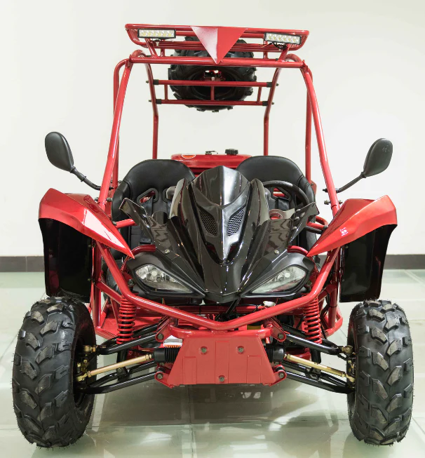 Shark DLX 125cc Mid-Size Kids Go Kart, Electric Start, 3-Speed Semi-Automatic with Reverse, Ages 12 and up - Image 9