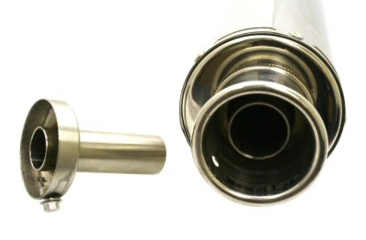 SSP-G QMB139 50cc, 4-stroke Performance Exhaust - Round - Image 5