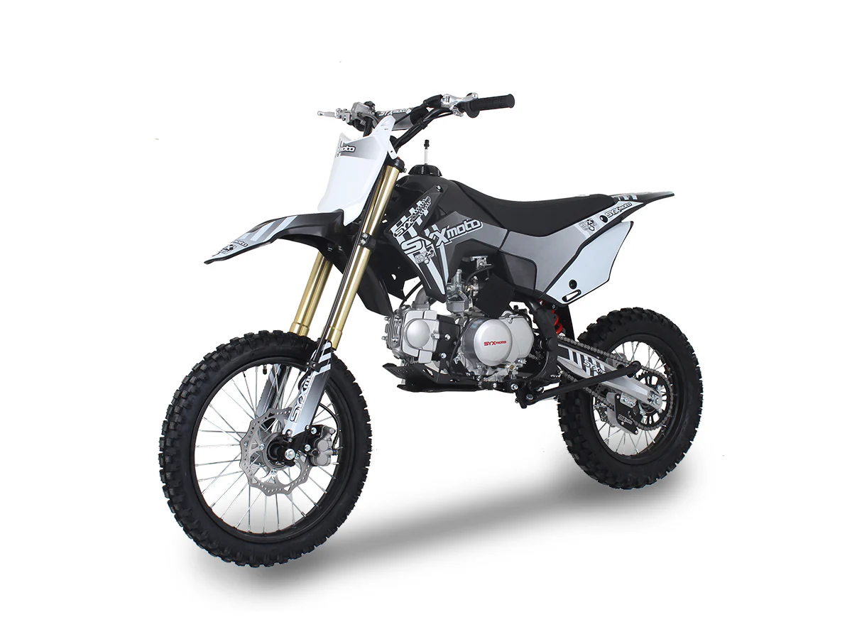 SYX Moto Whip 125cc Pit Bike, Kick Start, 4-Speed Manual Shifting, (17/14) Wheels, Ages 12 and up - Image 2