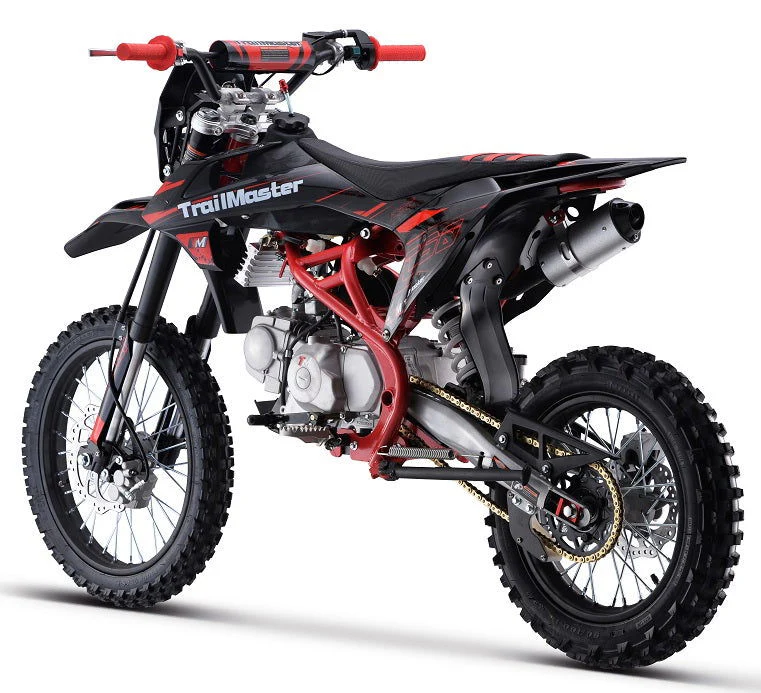 TrailMaster C50 150cc Gas Dirt Bike, 4-Speed Manual Clutch (17/14) Wheels - Image 19