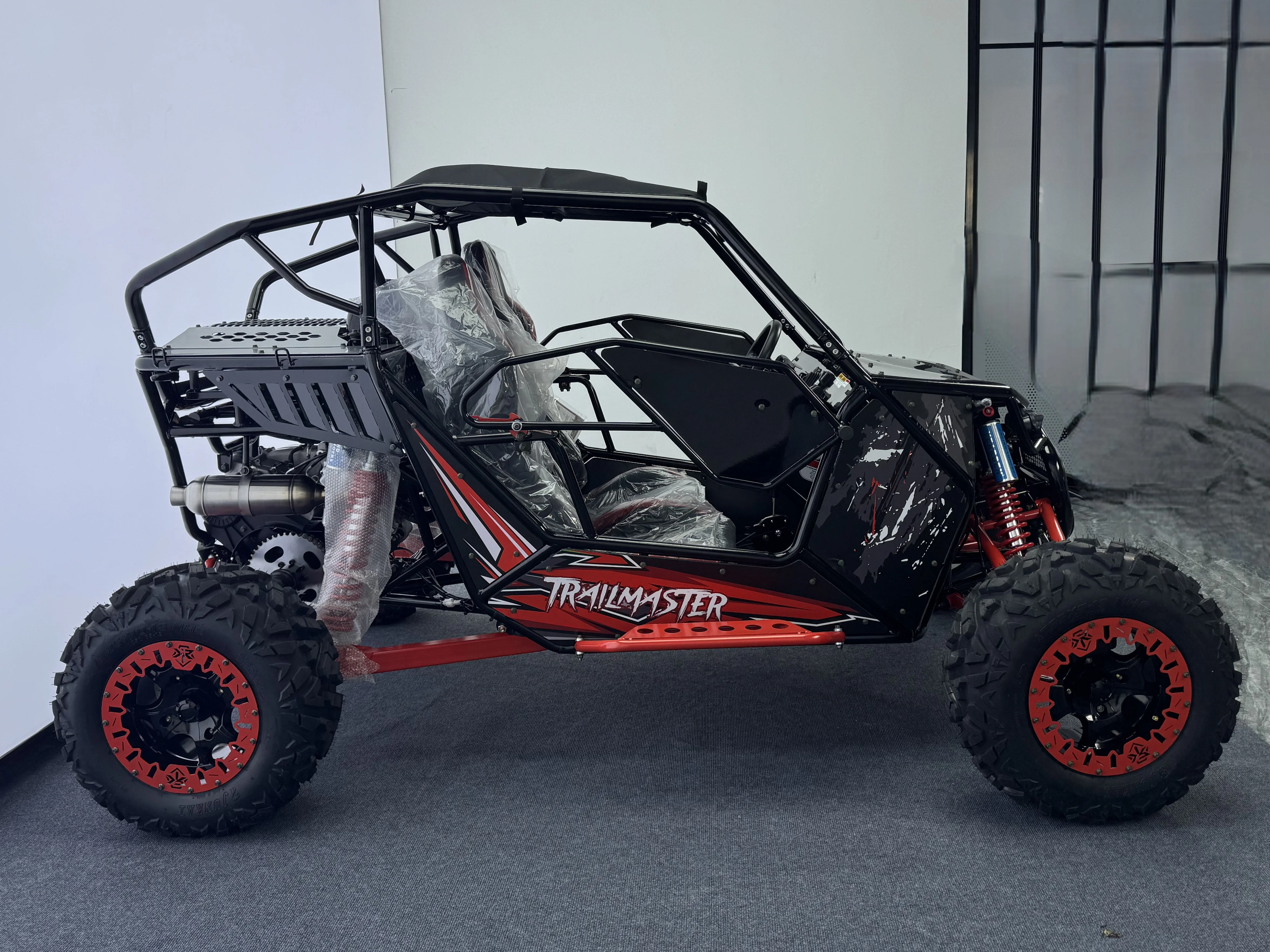 Trailmaster KX300 EFI Dune Buggy, Shaft Drive, 18hp Liquid Cooled Engine, CVT Automatic with Reverse, 4-wheel Independent Suspension - Image 6