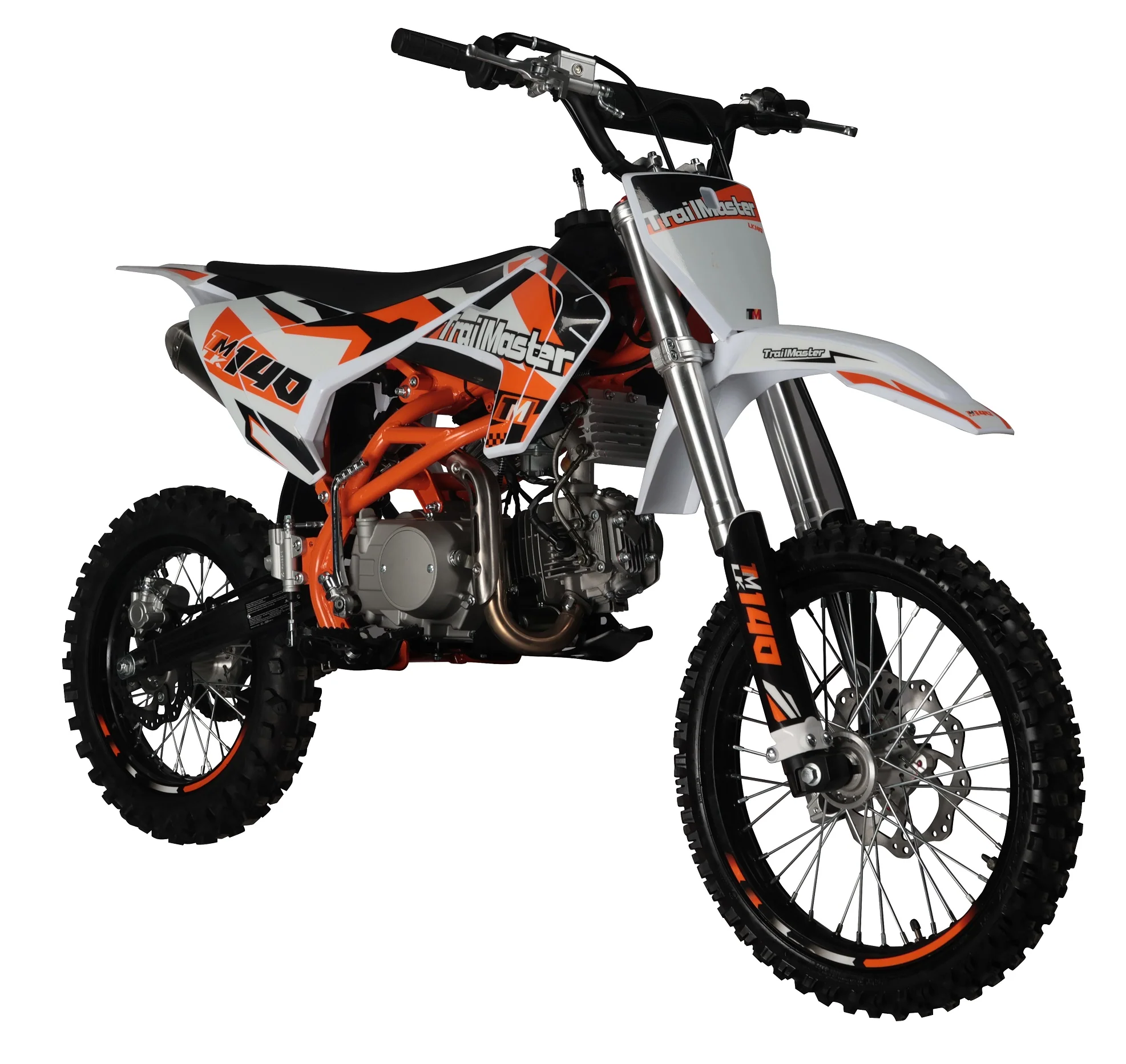 TrailMaster LK140 Pro Series Dirt Bike, Electric Start, 4-Speed Manual, Dual Disc Brakes, (17/14) Wheels - Image 5