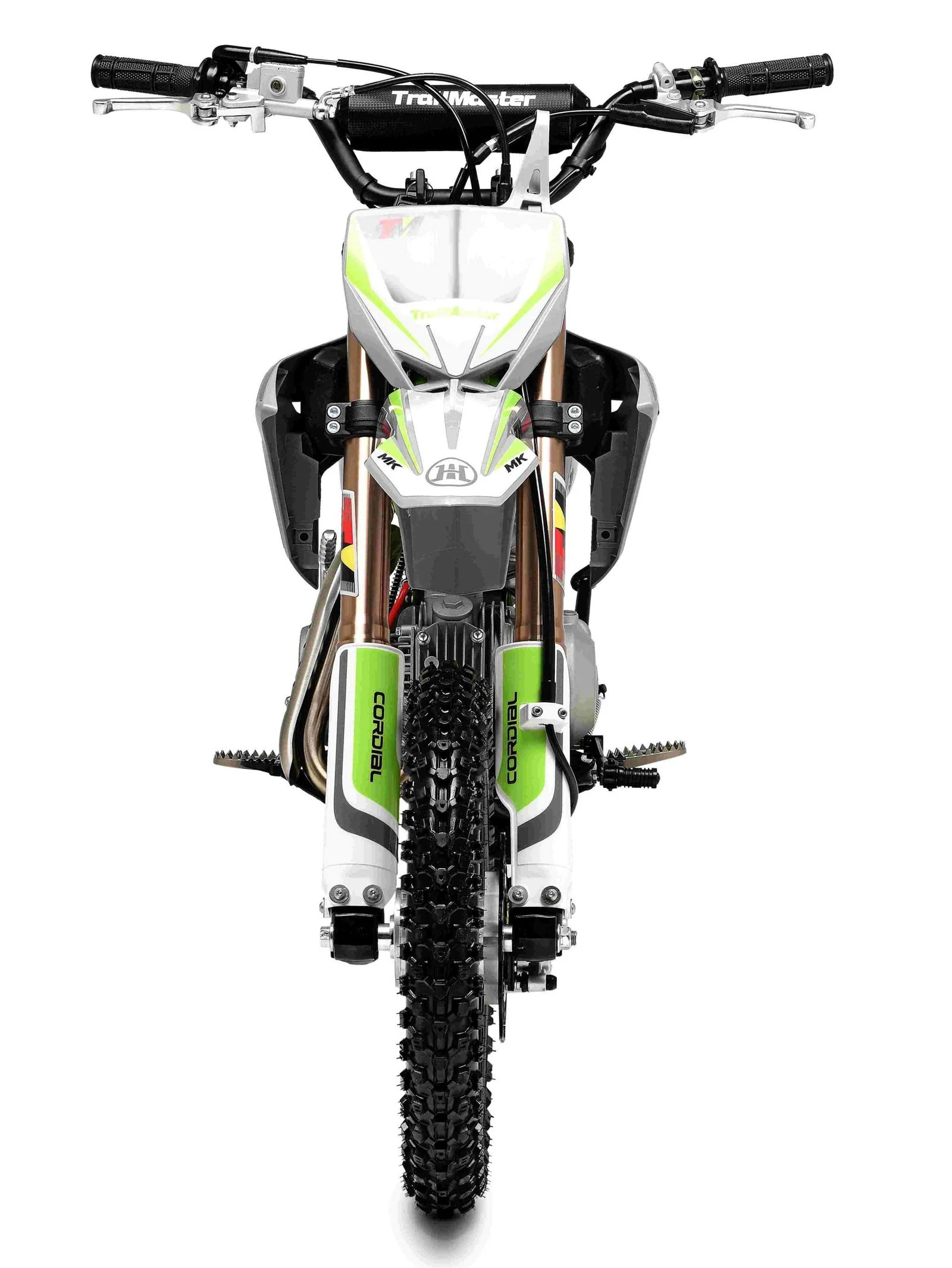 TrailMaster MK125 Dirt Bike 4-Speed Manual Dual Disc Brakes, Electric Start (14/12), Ages 12 and up - Image 23