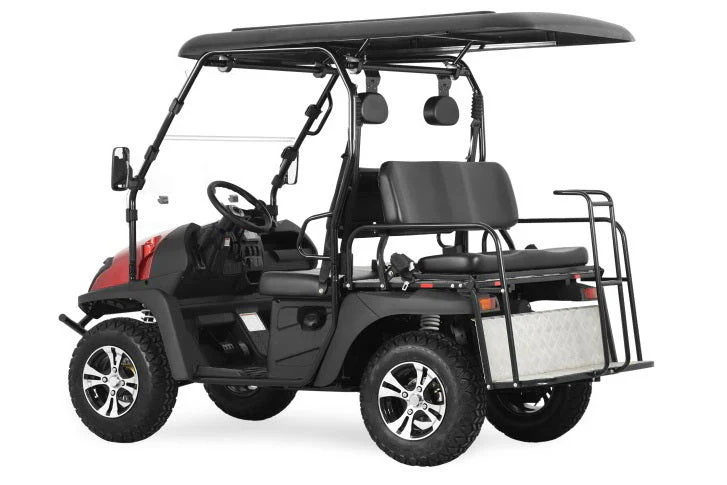 TrailMaster Taurus 200E-GX UTV Gas Golf Cart, Full Length Roof, 4-Seat, DOT Approved, Electronic Fuel Injection - Image 6