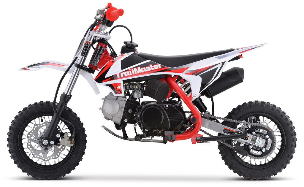 TrailMaster TM10 110cc Dirt Bike 4-Speed Auto Clutch, Dual Disc (10/10), Ages 8-12 - Image 8