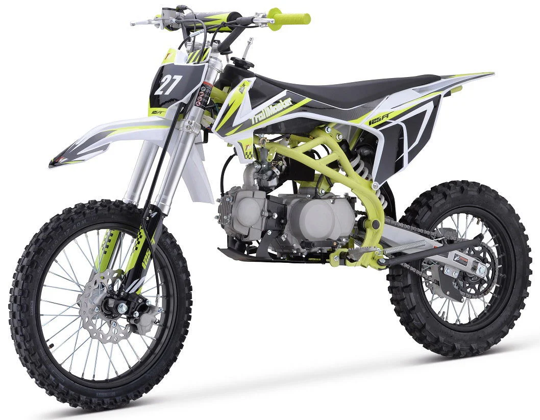 TrailMaster TM27 125cc Large Frame, Dirt Bike 4-Speed Manual (17/14), Ages 12 and up - Image 4