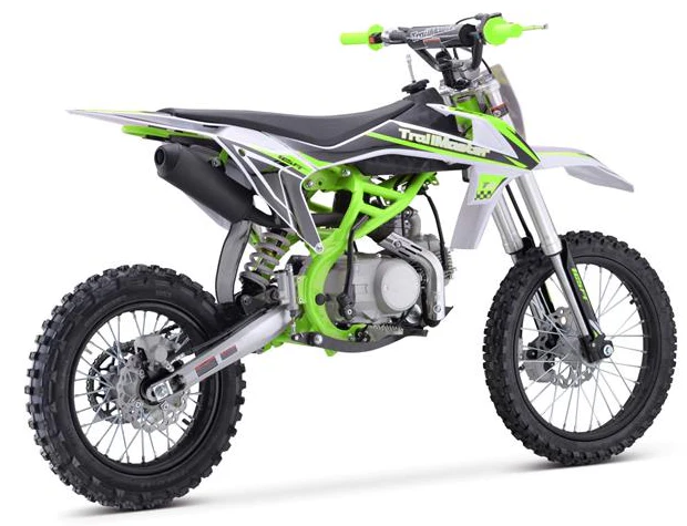 TrailMaster TM29 125cc Dirt Bike, Large Frame, 4-Speed Manual, with Electric Start (17/14), Ages 12 and up - Image 5