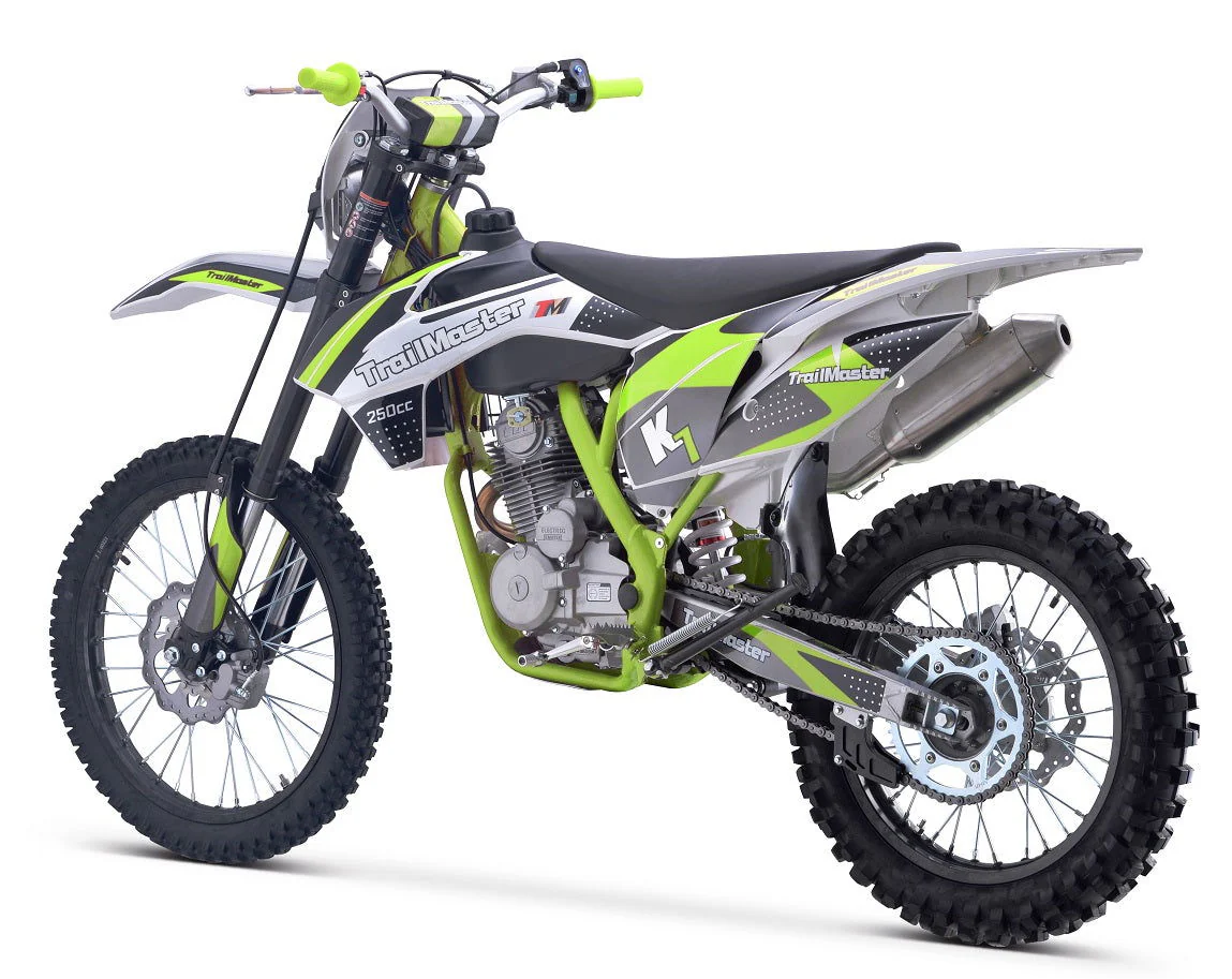 TrailMaster TM33 250 Dirt Bike, 5-Speed Manual, Dual Disc Brakes (21/18) - Image 13