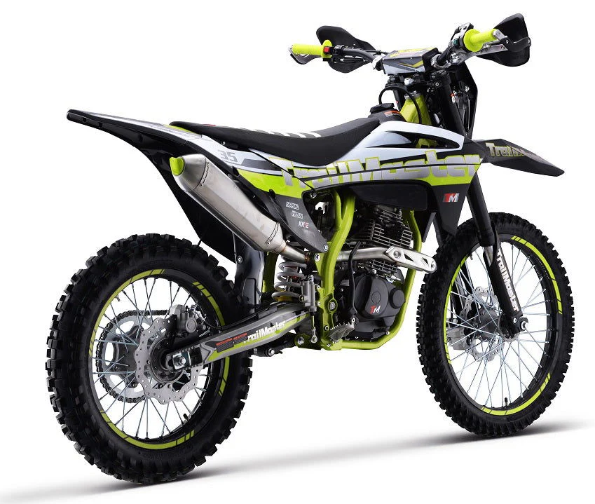 TrailMaster TM35 250cc Dirt Bike, 5-Speed Manual, Dual Disc Brakes, (21/18) Wheels - Image 13