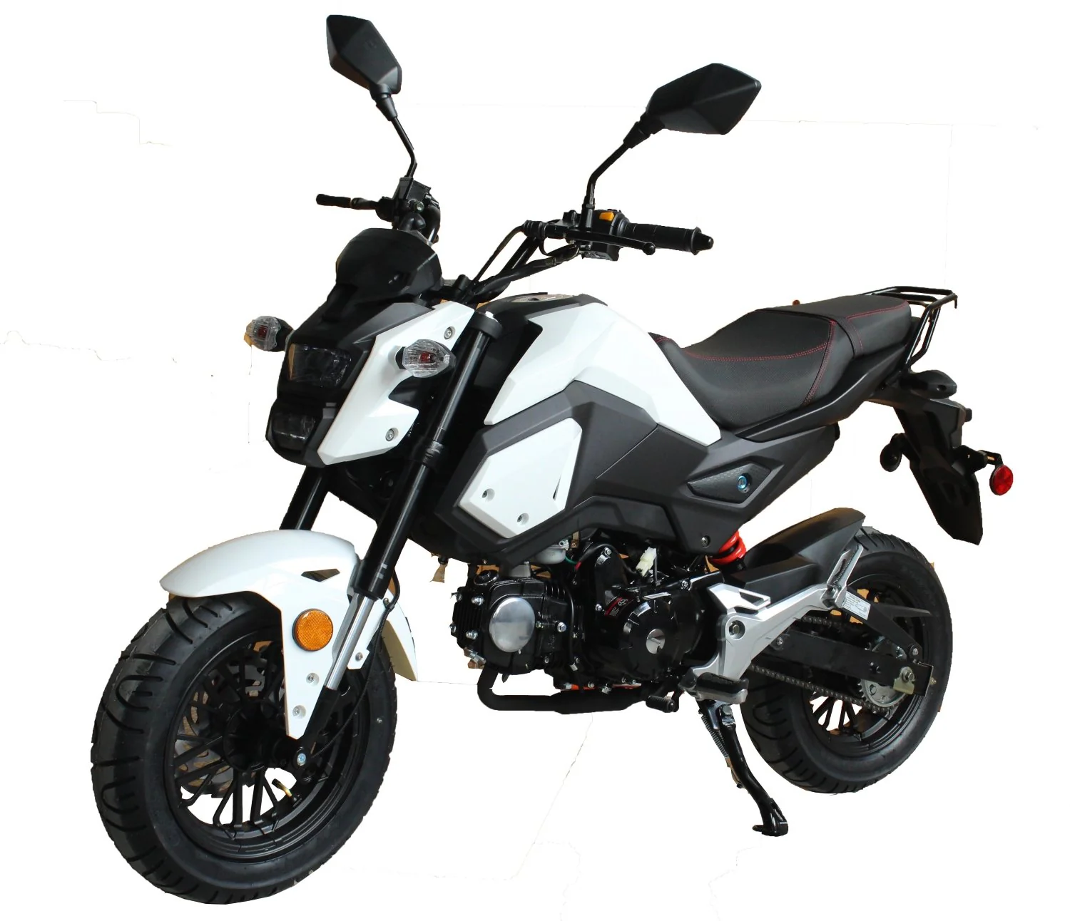 Vader 125cc Motorcycle, 4-Speed Manual, Hydraulic Disc Brakes, 12-inch Wheels - Image 3